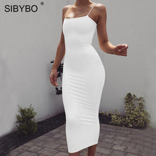 Load image into Gallery viewer, Sexy Long Dress Party Off Shoulder Strapless Summer Maxi Dress Black Bodycon Party Dress Women