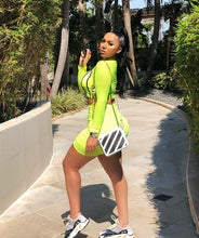 Load image into Gallery viewer, women 2 piece sets club wear sexy bodycon dress