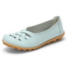 Load image into Gallery viewer, 2017 Mother summer 35~44 genuine leather women shoes lady flats woman sandals female ballet dance shoes woman loafers moccasins