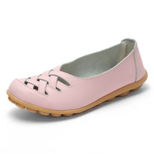 Load image into Gallery viewer, 2017 Mother summer 35~44 genuine leather women shoes lady flats woman sandals female ballet dance shoes woman loafers moccasins