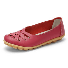 Load image into Gallery viewer, 2017 Mother summer 35~44 genuine leather women shoes lady flats woman sandals female ballet dance shoes woman loafers moccasins