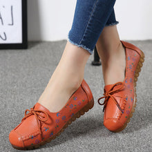 Load image into Gallery viewer, HEE GRAND 2019 Spring Women Fashion Flats Round Toe Slip On Ladies Casual Flower Shoes Rubber Elegant Loafers Size 35-41 XWD7216