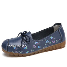 Load image into Gallery viewer, HEE GRAND 2019 Spring Women Fashion Flats Round Toe Slip On Ladies Casual Flower Shoes Rubber Elegant Loafers Size 35-41 XWD7216