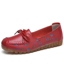 Load image into Gallery viewer, HEE GRAND 2019 Spring Women Fashion Flats Round Toe Slip On Ladies Casual Flower Shoes Rubber Elegant Loafers Size 35-41 XWD7216