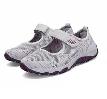 Load image into Gallery viewer, Women Sandals 2019 Summer Mesh Shoes Woman Breathable Fashion Solid light weight Hook &amp; Loop Platform Flat Female Ladies Casual